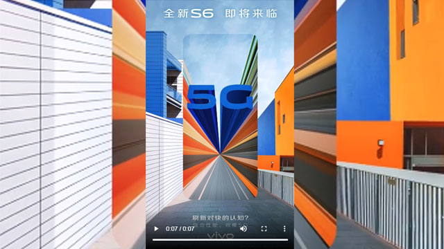 Vivo S6 5G Video Teaser Leaked on Internet , may launch soon